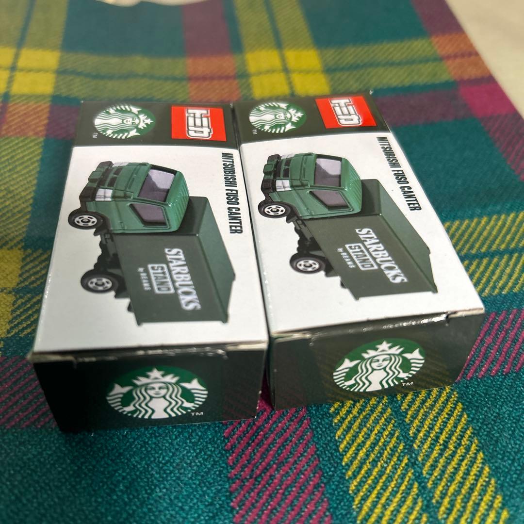 【新品未開封】STARBUCKS STAND by BEAMS トミカ　2個