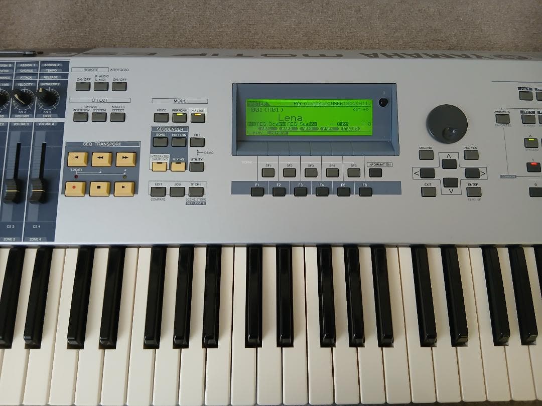 名器　◆　YAMAHA 　◆　シンセサイザー　MOTIF ES6 　動作確認済