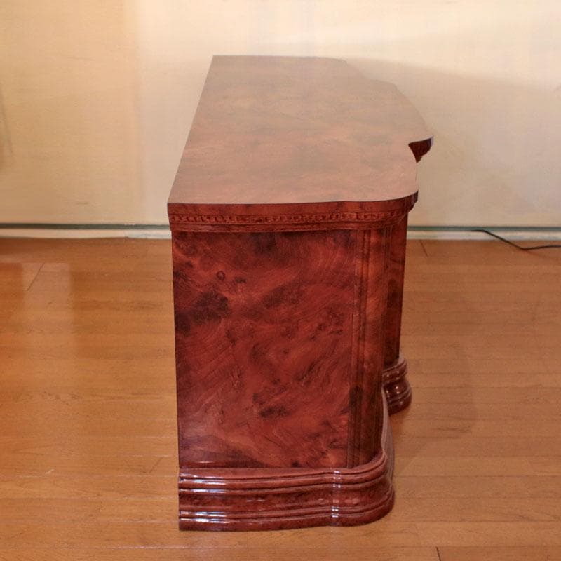 アマルフィ 4ドアサイドボード ウォールナット ローボード 222-1202