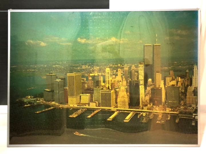 ジグソーパズル 完成品 2点 ニューヨーク摩天楼