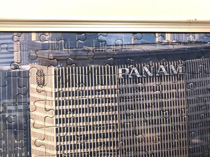 ジグソーパズル 完成品 2点 ニューヨーク摩天楼