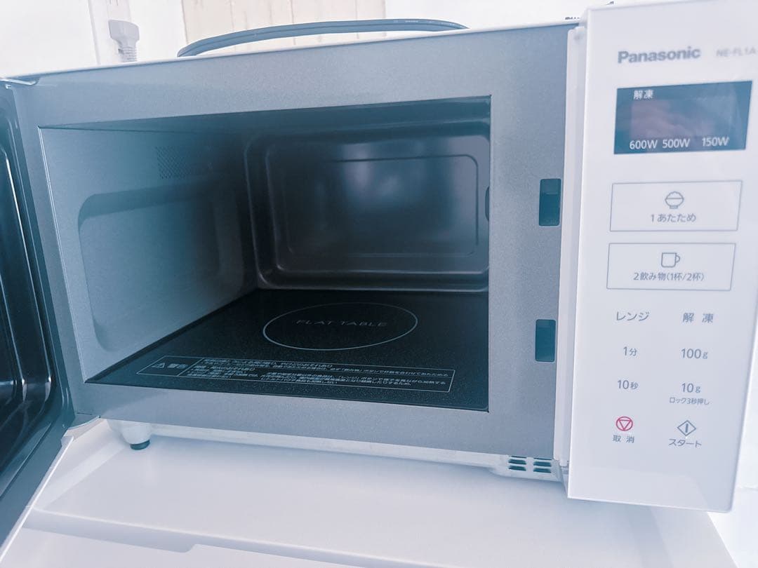 電子レンジ　Panasonic 2024年製 NE-FL1A-W