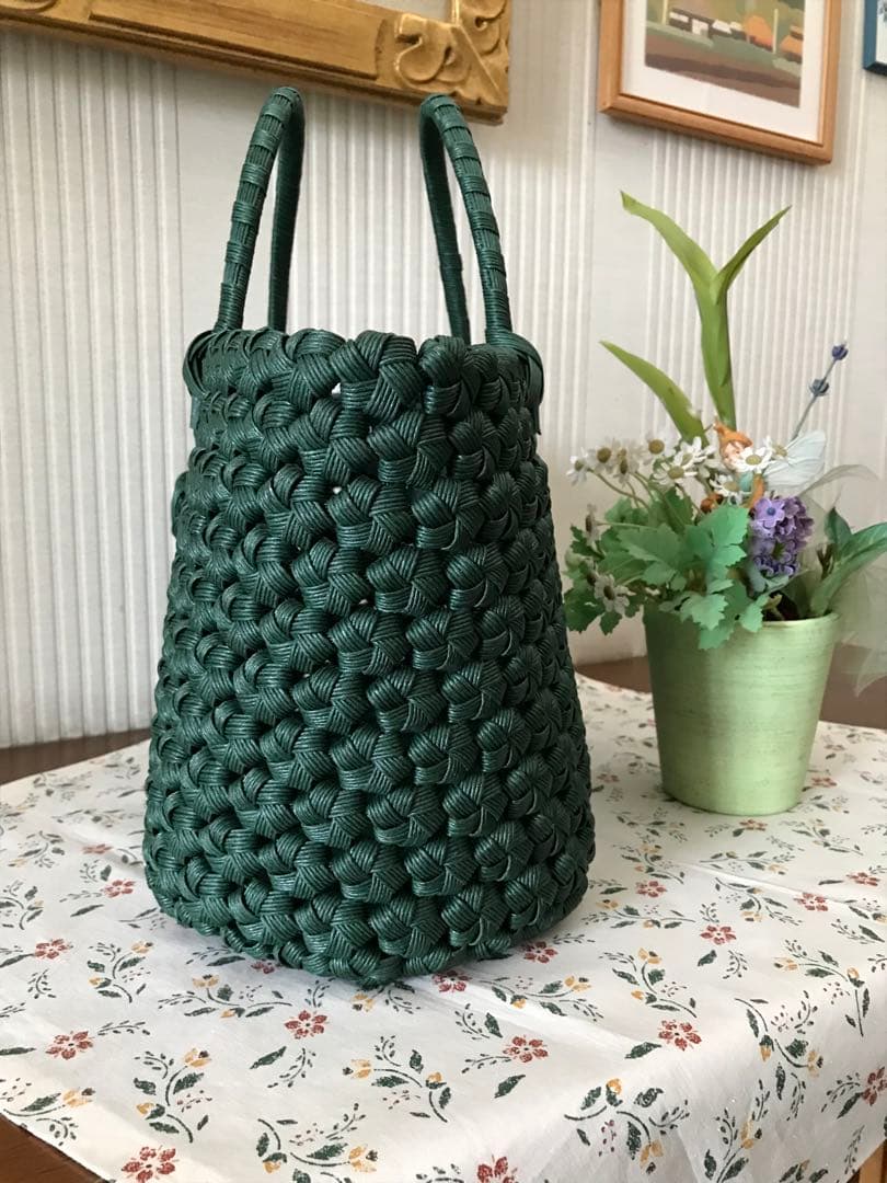 ＊おじゃる様オーダー品＊クラフトかごバッグ3点