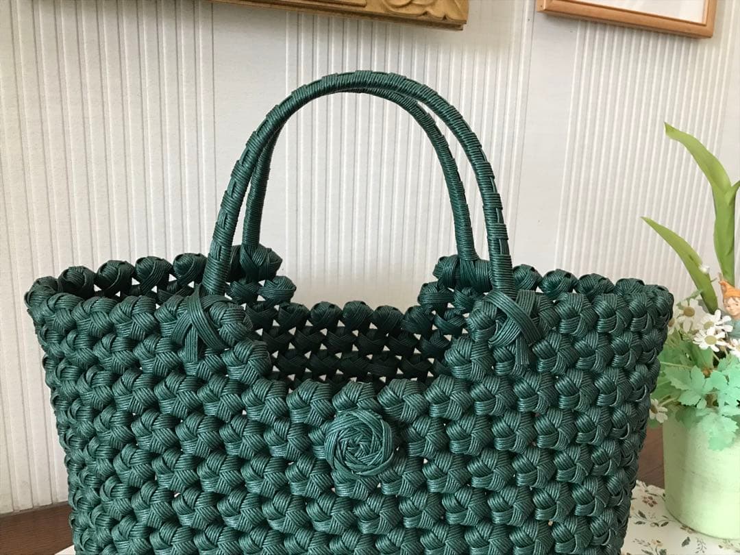 ＊おじゃる様オーダー品＊クラフトかごバッグ3点