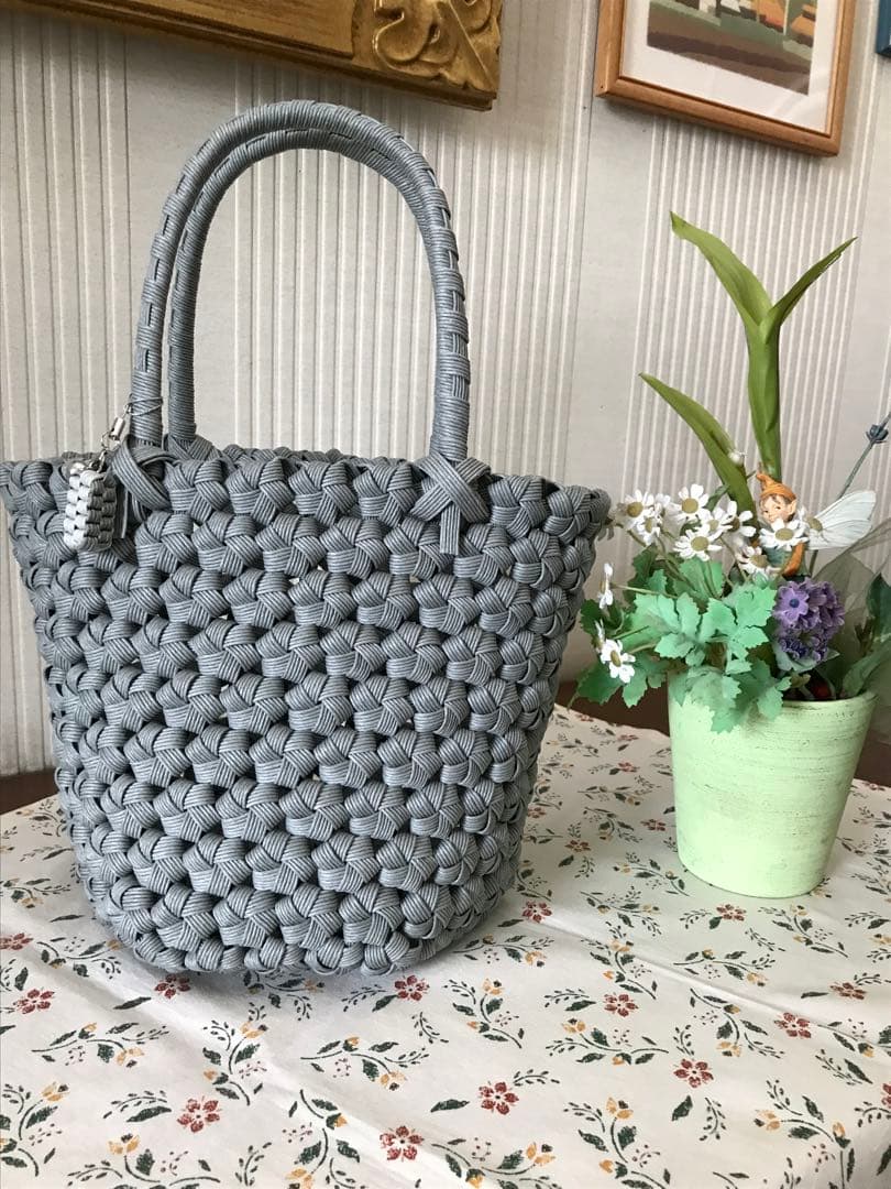 ＊おじゃる様オーダー品＊クラフトかごバッグ3点