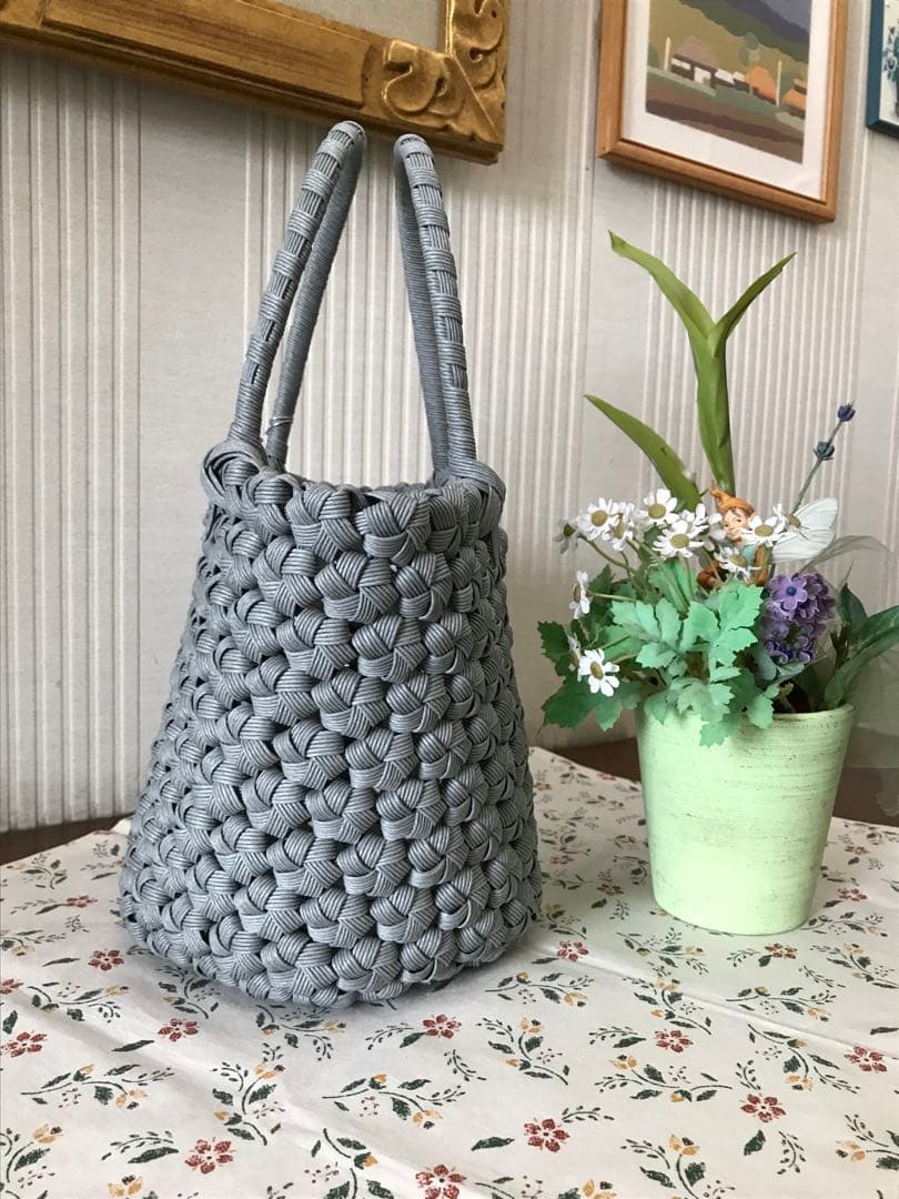 ＊おじゃる様オーダー品＊クラフトかごバッグ3点