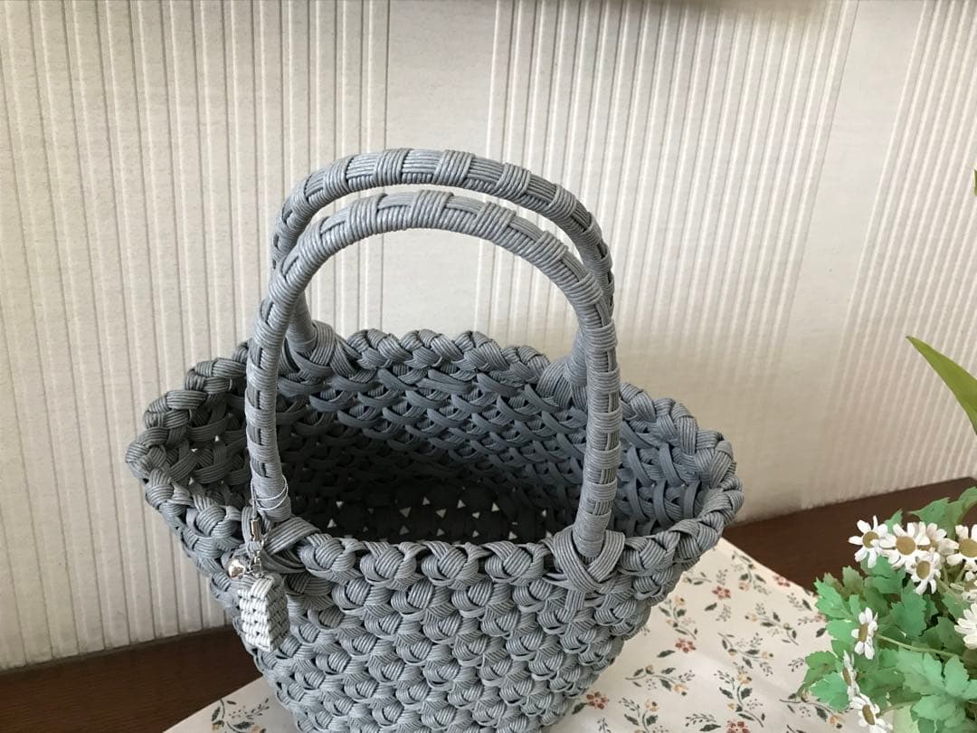 ＊おじゃる様オーダー品＊クラフトかごバッグ3点