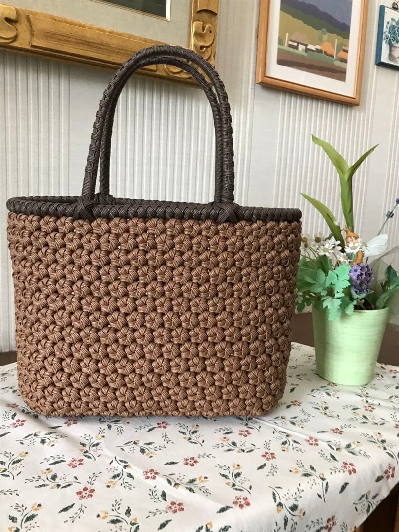 ＊おじゃる様オーダー品＊クラフトかごバッグ3点