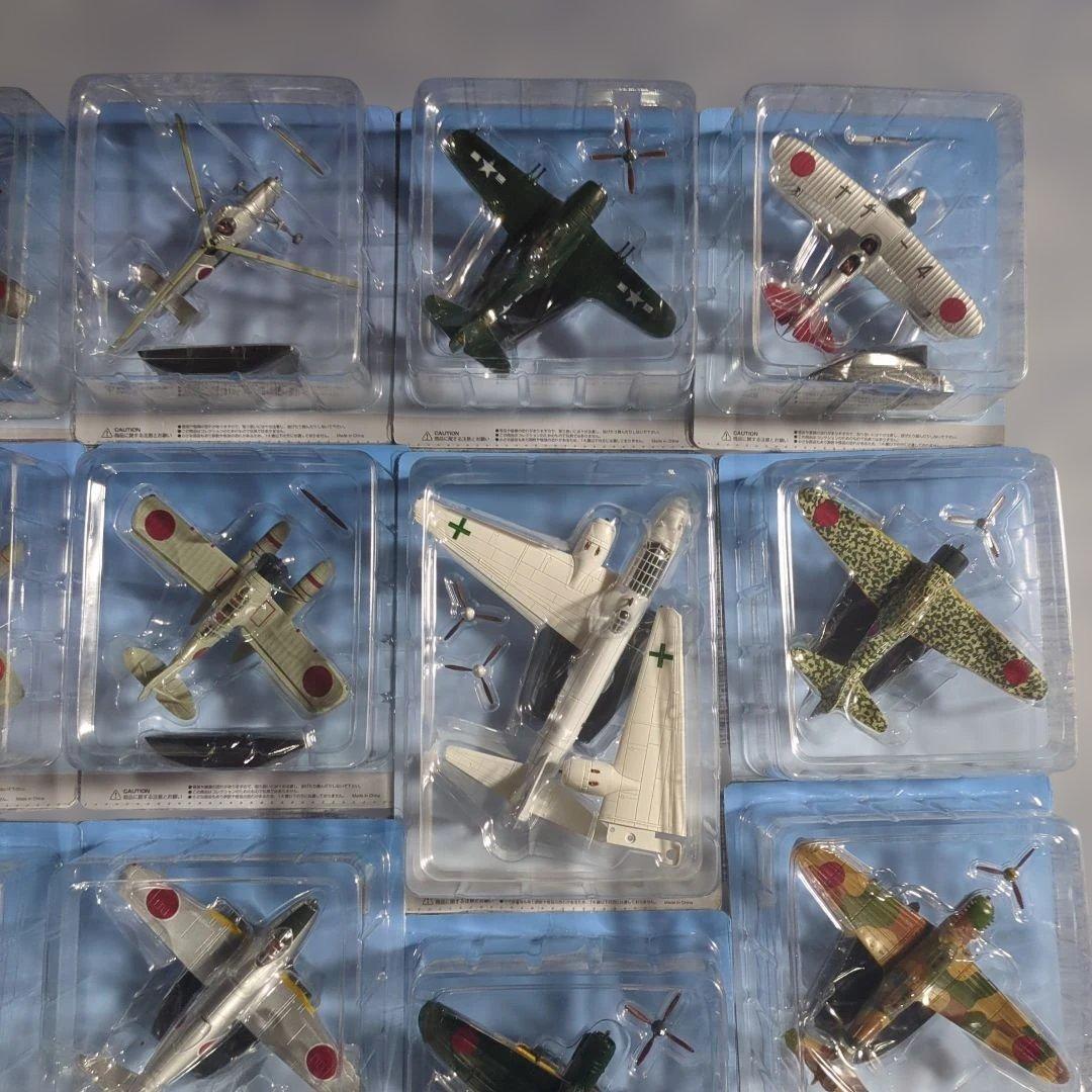 日本陸海軍機大百科　第１１３号〜１３５号 新品未開封模型２３個セット