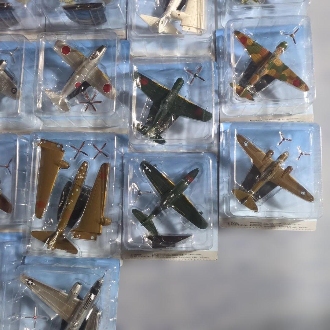 日本陸海軍機大百科　第１１３号〜１３５号 新品未開封模型２３個セット