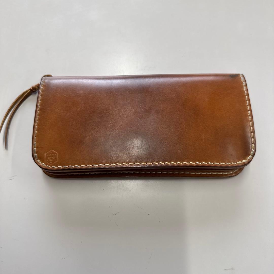 革物工房大輔コードバン特大ウォレット