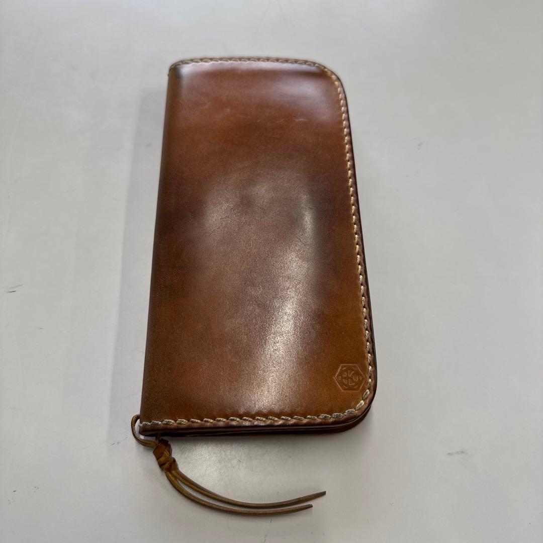 革物工房大輔コードバン特大ウォレット