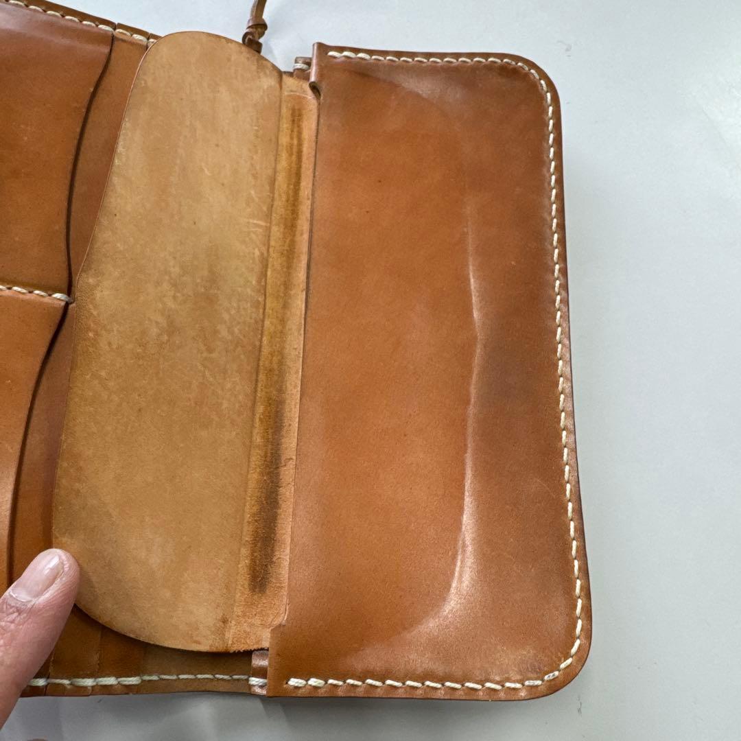 革物工房大輔コードバン特大ウォレット