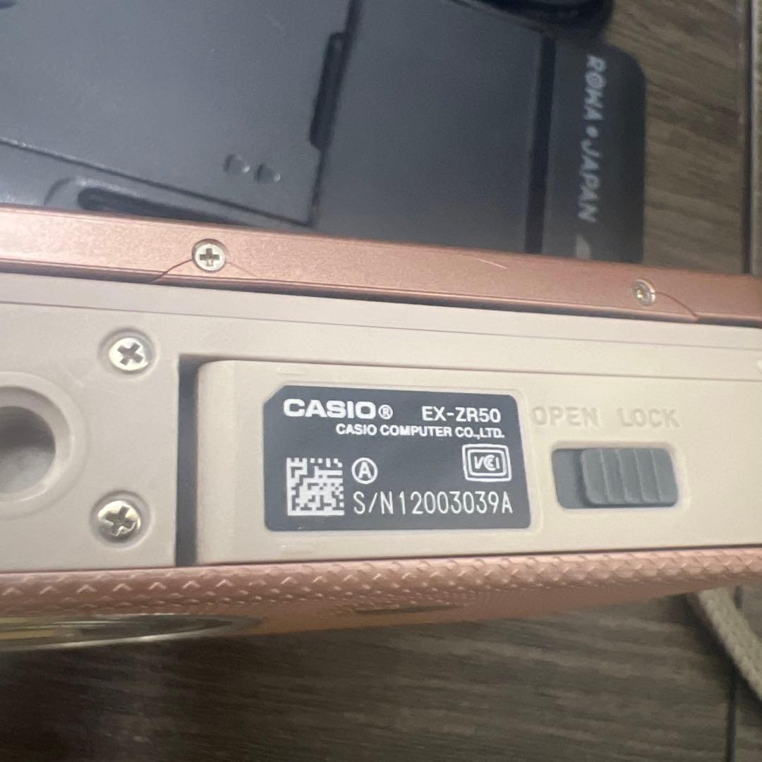 ま*も様 CASIO EXLIM EX-ZR50ピンク コンパクトデジタルカメラ