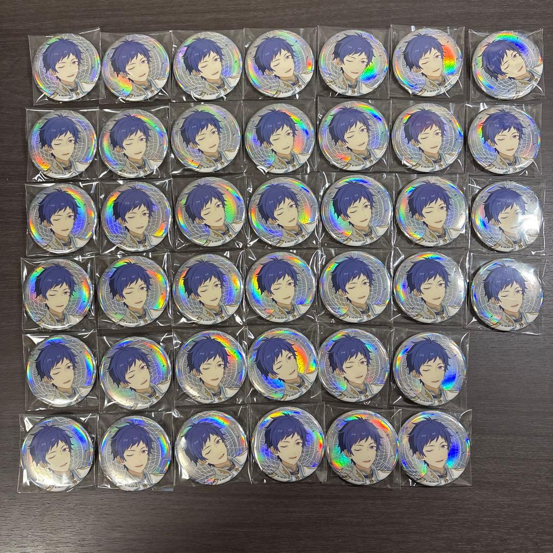 あんさんぶるスターズ あんスタ 伏見弓弦 缶バッジ 100個 アクスタ 2個