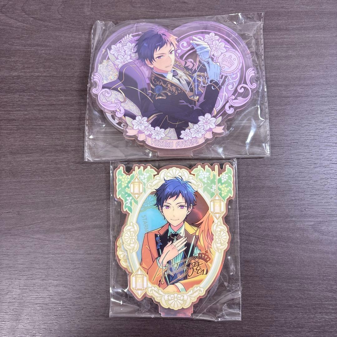 あんさんぶるスターズ あんスタ 伏見弓弦 缶バッジ 100個 アクスタ 2個