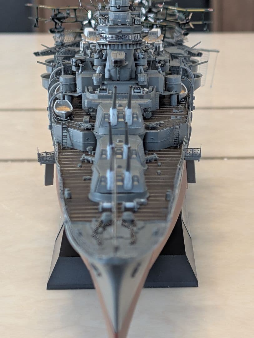 旧、日本海軍　航空巡洋艦　最上　1/350スケール　タミヤ