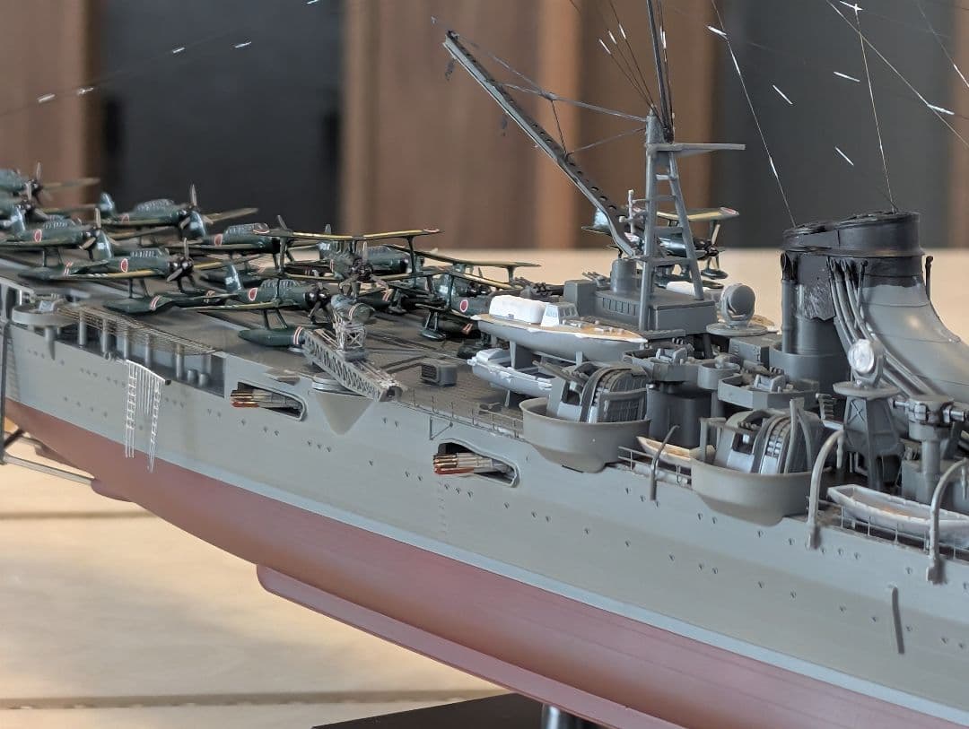 旧、日本海軍　航空巡洋艦　最上　1/350スケール　タミヤ