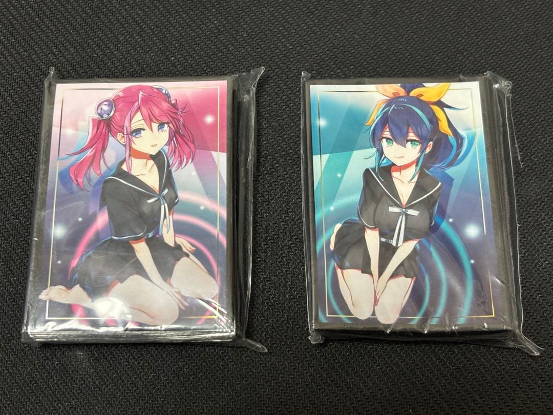 遊戯王 柚子 セレナ リン 瑠璃 スリーブ ミッドナイトブルー