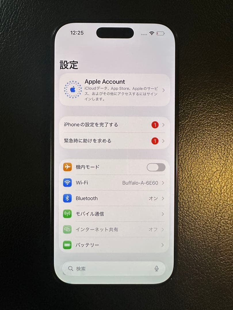 iphone 16 Pro 128gb バッテリー100% 充放電121回