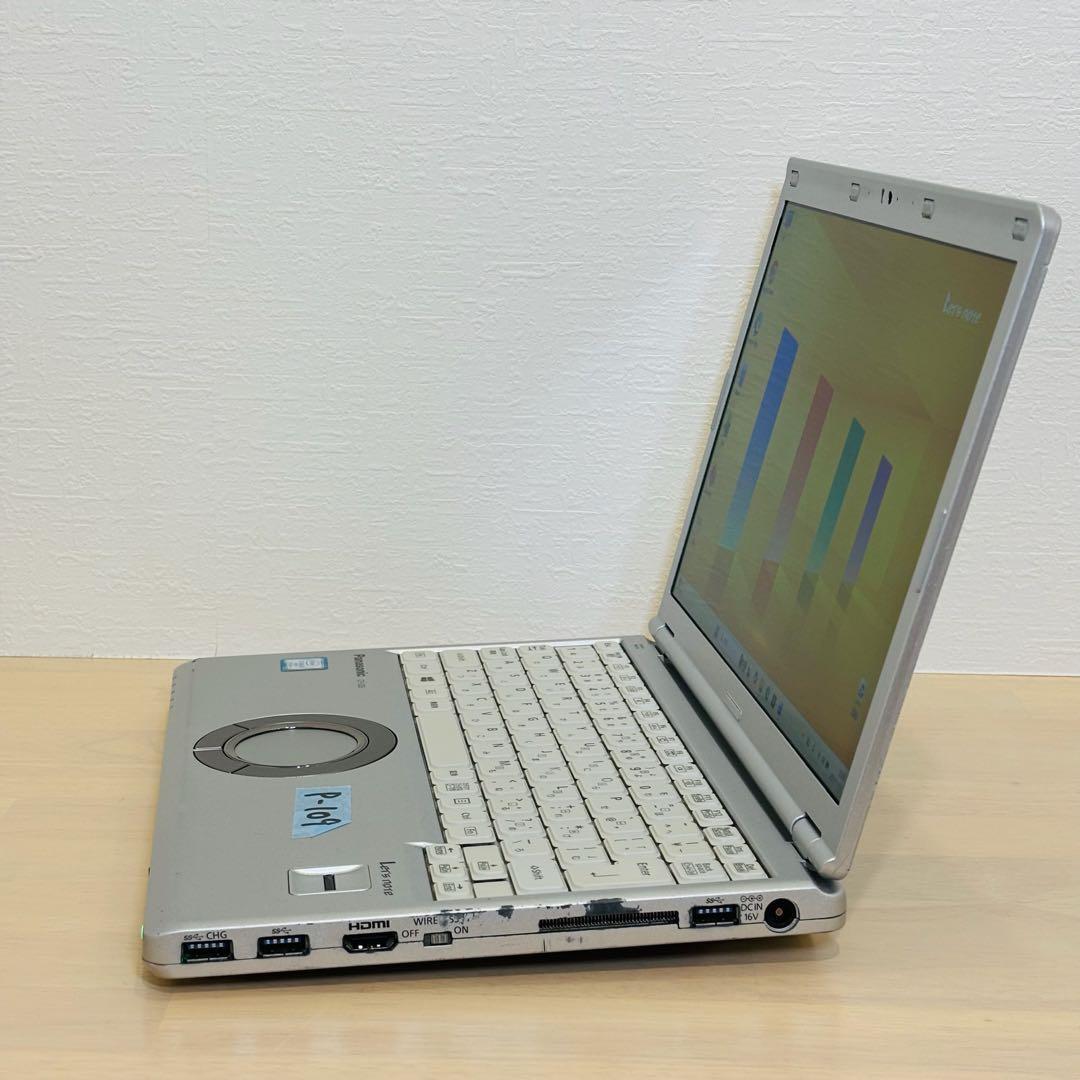 レッツノート Windows11 ノートPC SSD オフィス付き P-109