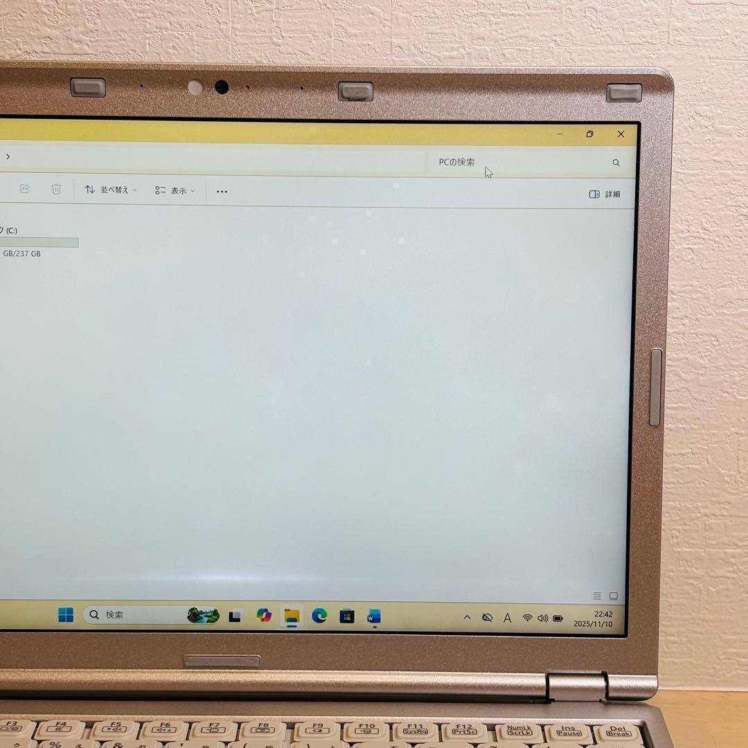 レッツノート Windows11 ノートPC SSD オフィス付き P-109