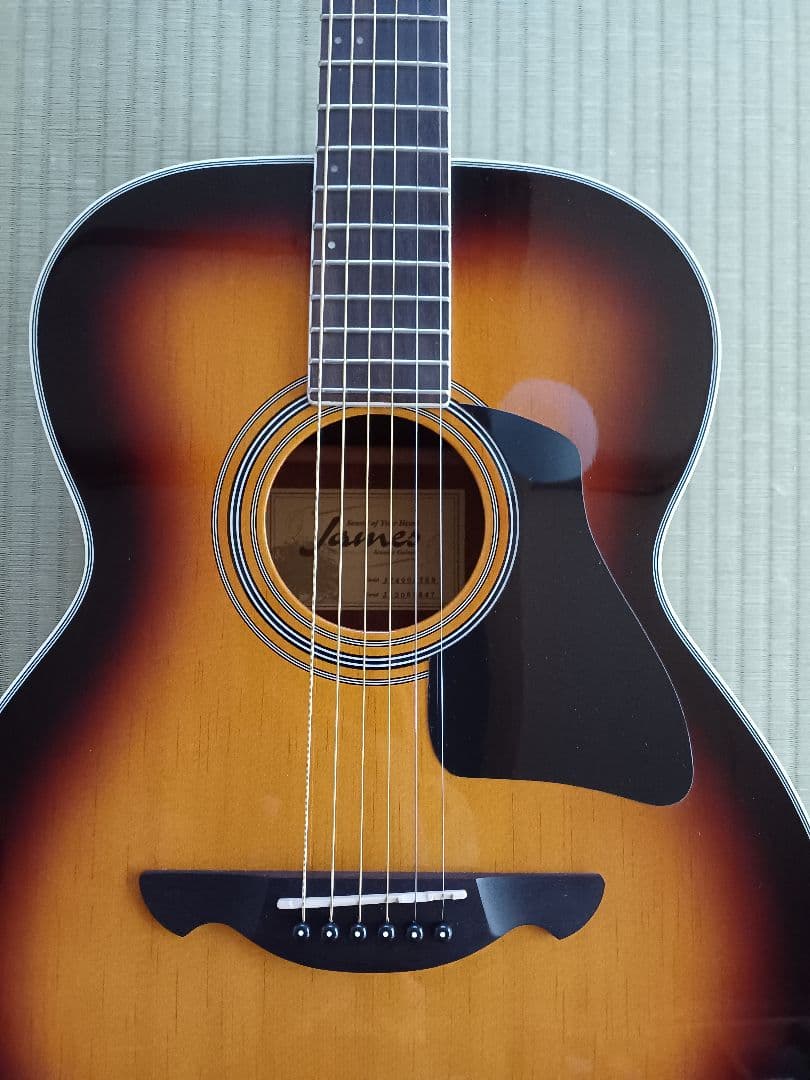 【送料込】【美品】James　JF400TSB　島村楽器　トップ単板　整備済