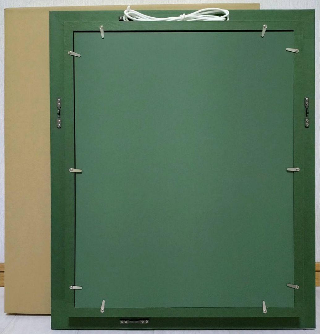 【F6号】ジミー大西【アフリカ】手描き作品/サイン有/油彩/アクリル/絵画/額縁