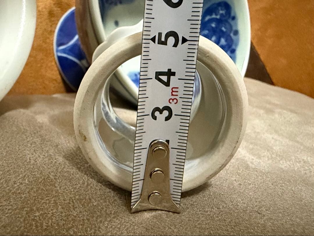 骨董 陶器 兎 波兎 盃洗 入れ物 柄杓立 ？　柄杓置 ？