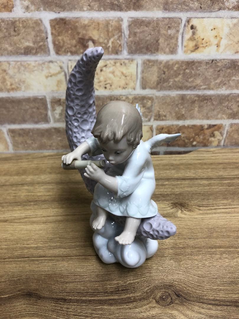 【美品】LLADRO リヤドロ 星を探検する　06839