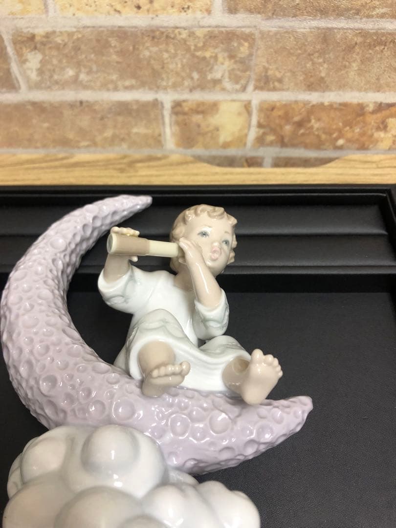 【美品】LLADRO リヤドロ 星を探検する　06839