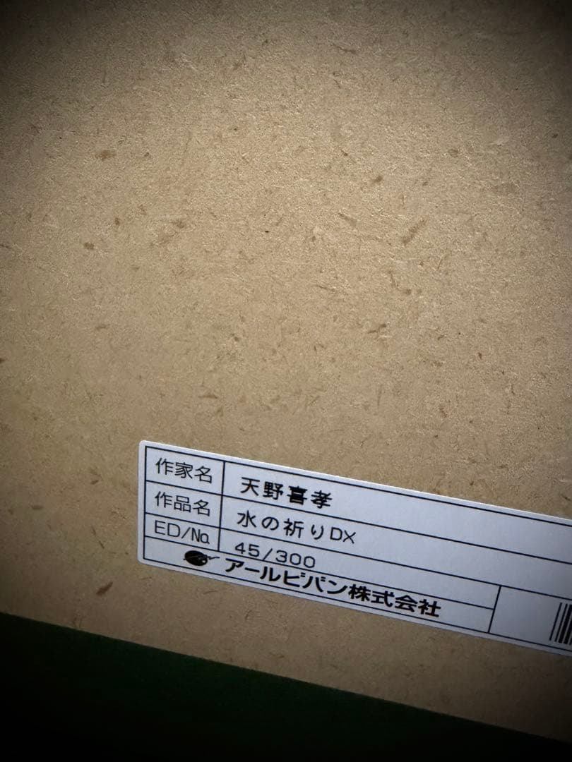 【希少】作者 天野喜孝 作品名 水の祈りDX FF10 ユウナ