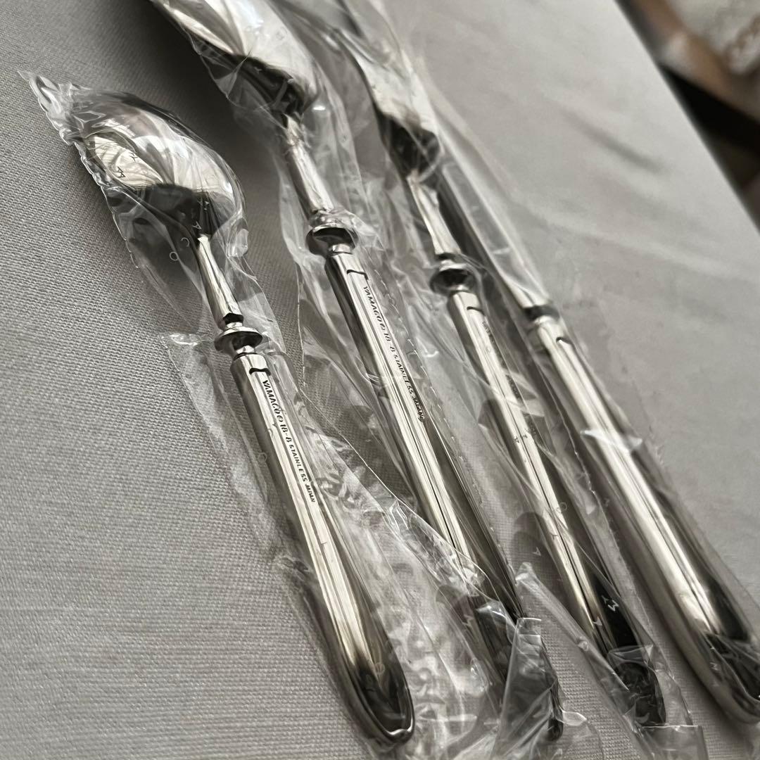 YAMACO ヤマコ 山崎金属工業 18-8ステンレス ディナーカトラリー