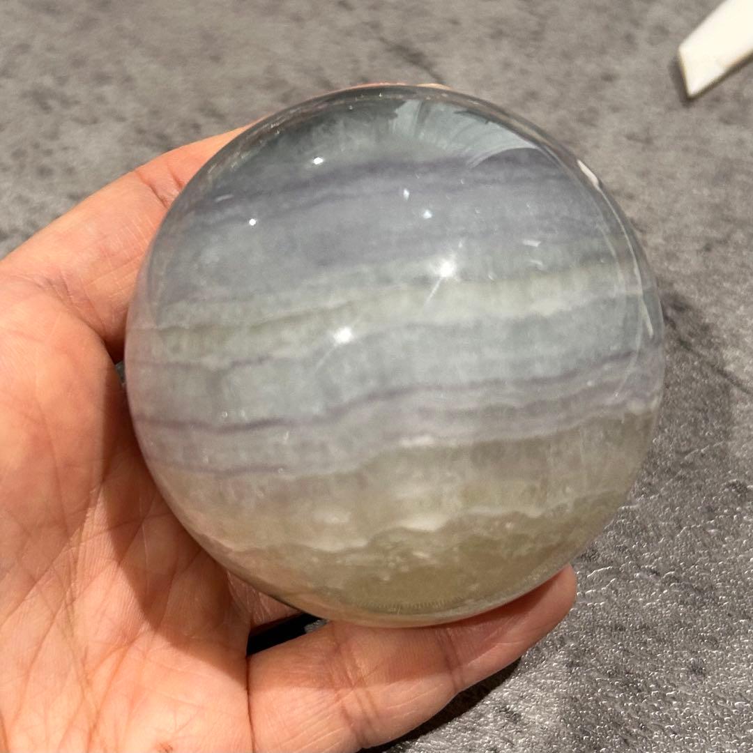 ⭐︎天然石　イットリウムフローライト　スフィア