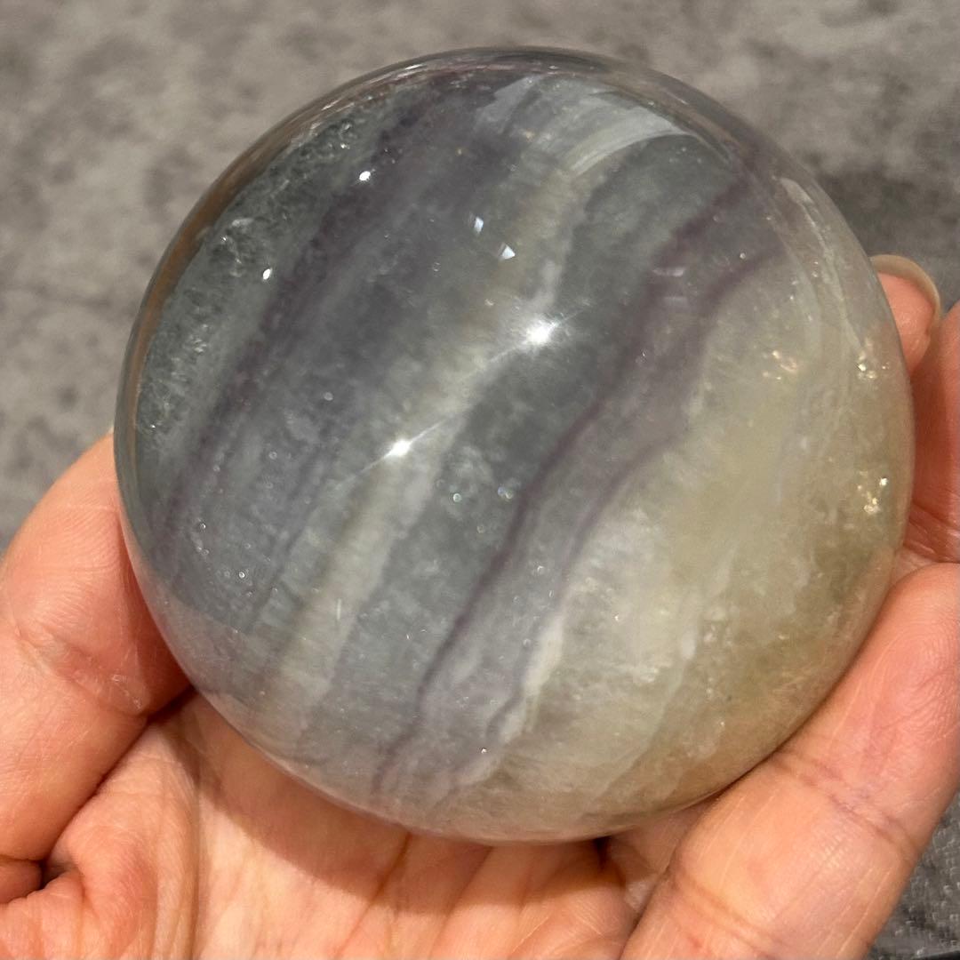 ⭐︎天然石　イットリウムフローライト　スフィア