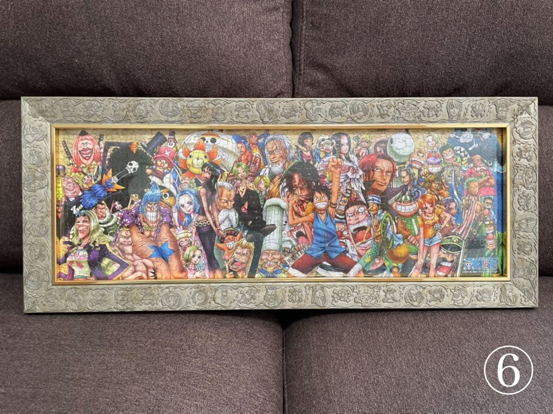 ワンピース ジグソーパズル 専用フレーム付き 完成品 まとめ売り