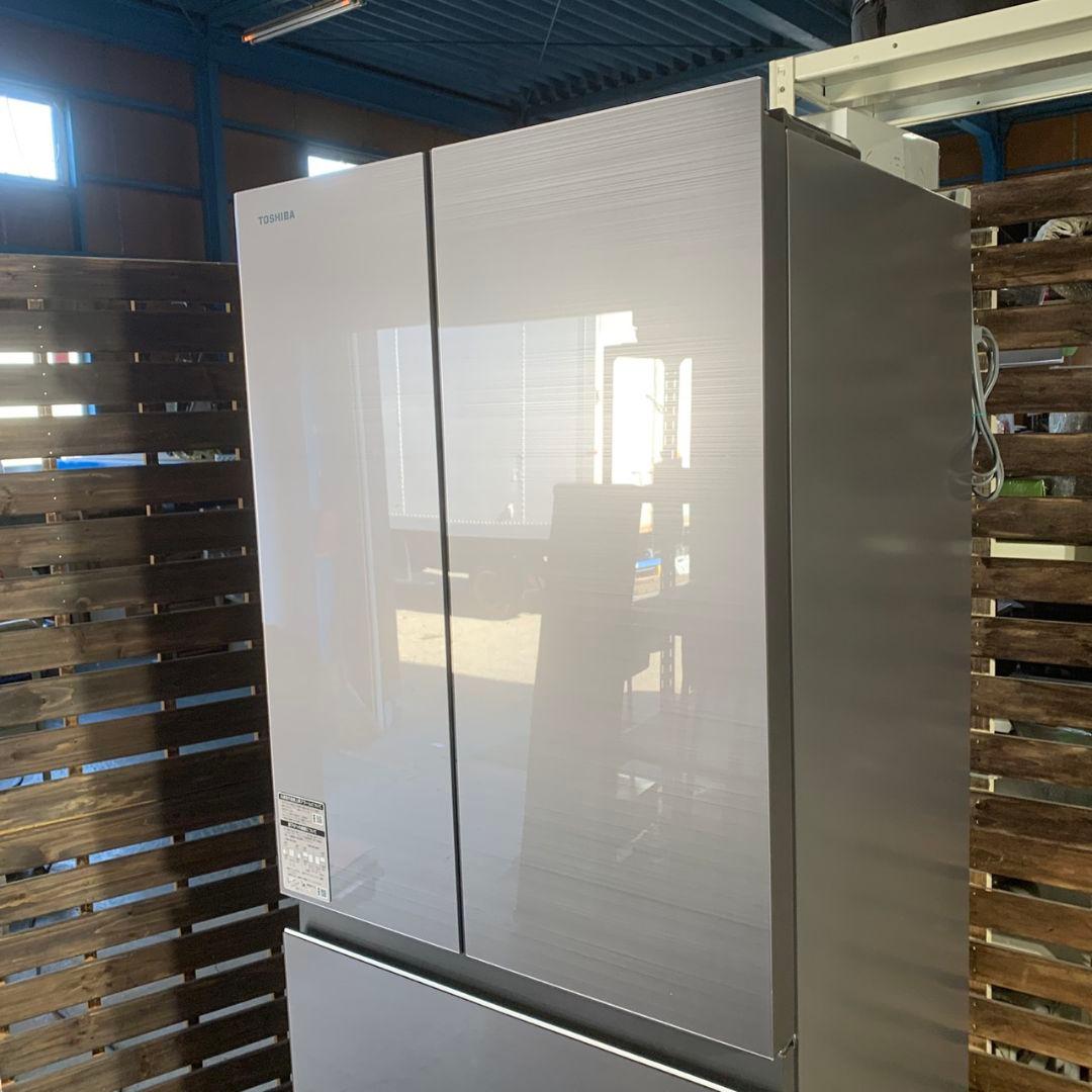 K691 東芝 TOSHIBA 冷凍冷蔵庫 GR-W460FZ(ZH) 24年製