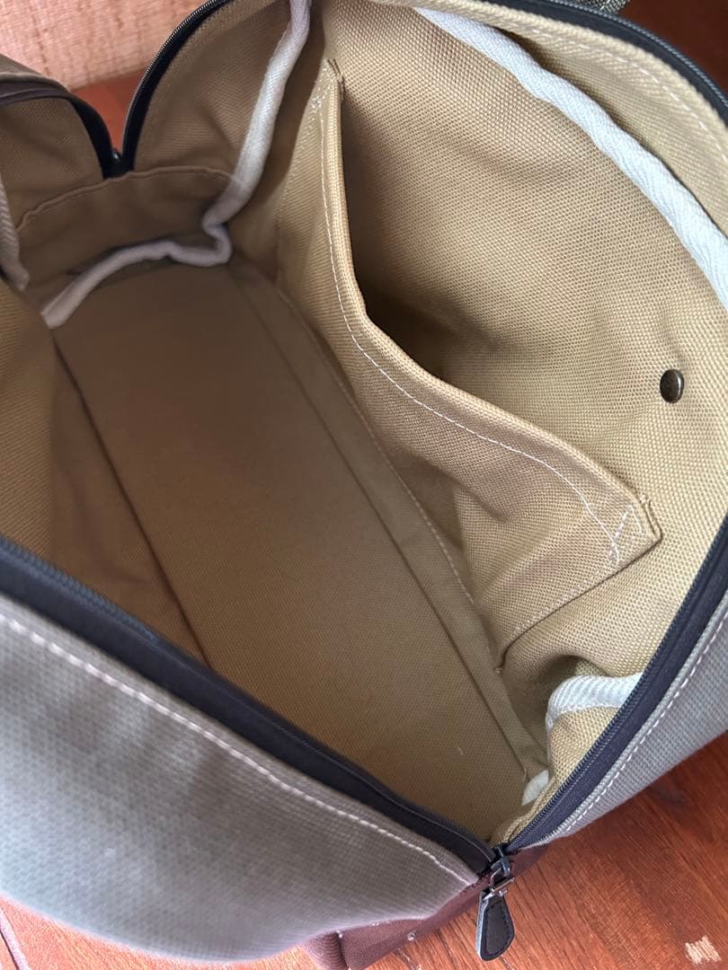 ミヤさま専用　デニムリメイク　キャンバス生地　ボストンバッグ　ポーチセット