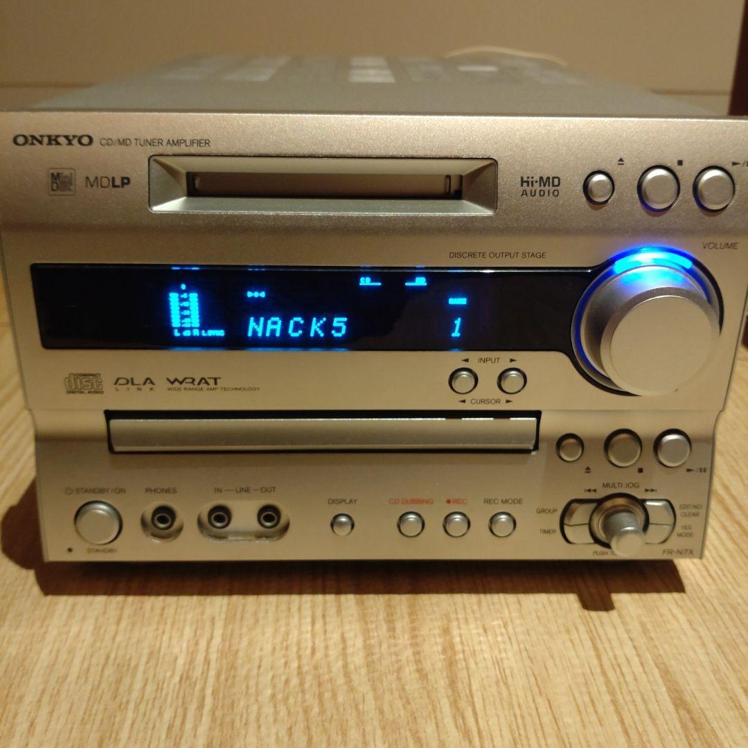 ONKYO FR-N7X ミニコンポ 動作確認済み　オンキヨー　2007年製