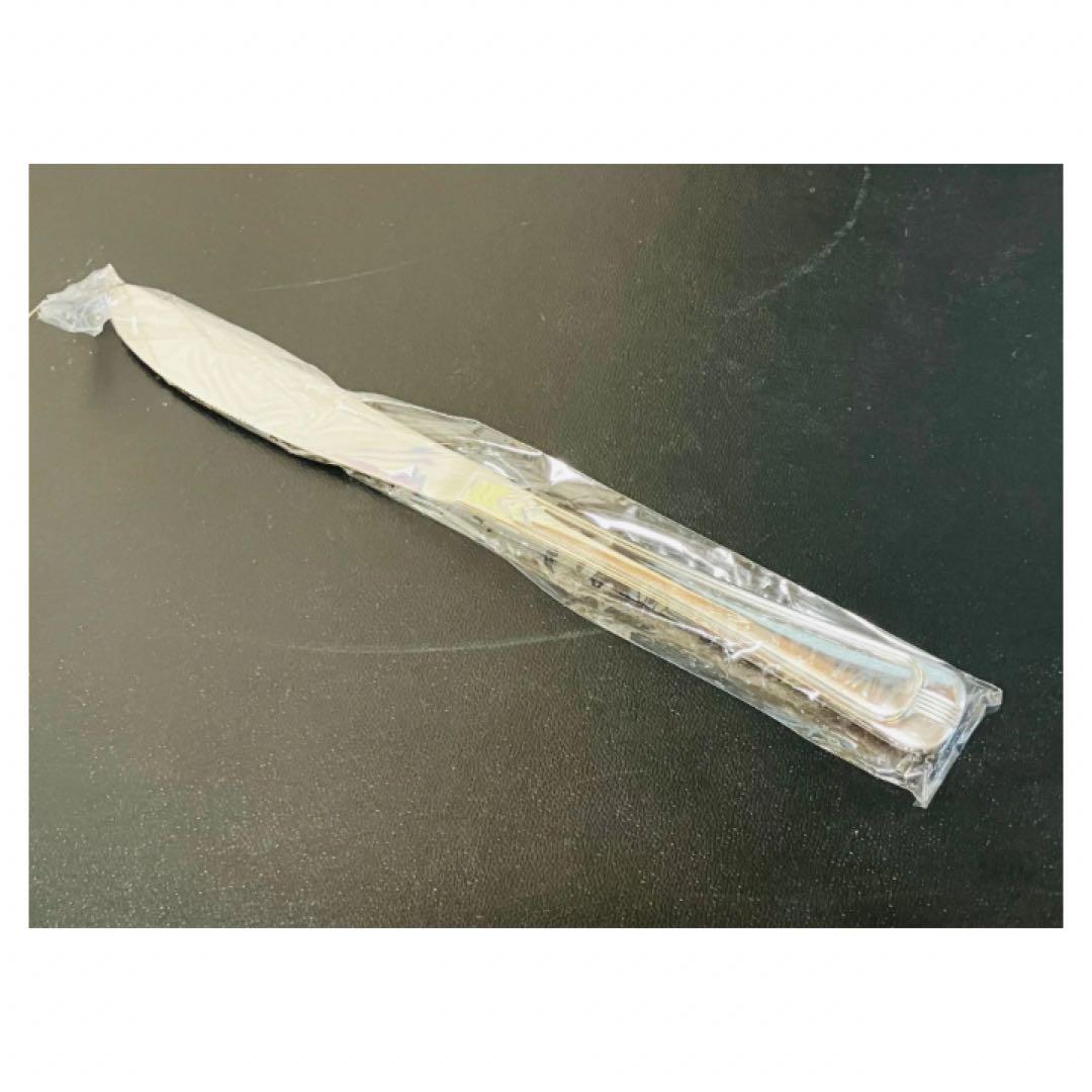 【未使用品】AZUMA 18-8 ステンレスカトラリーセット 50本