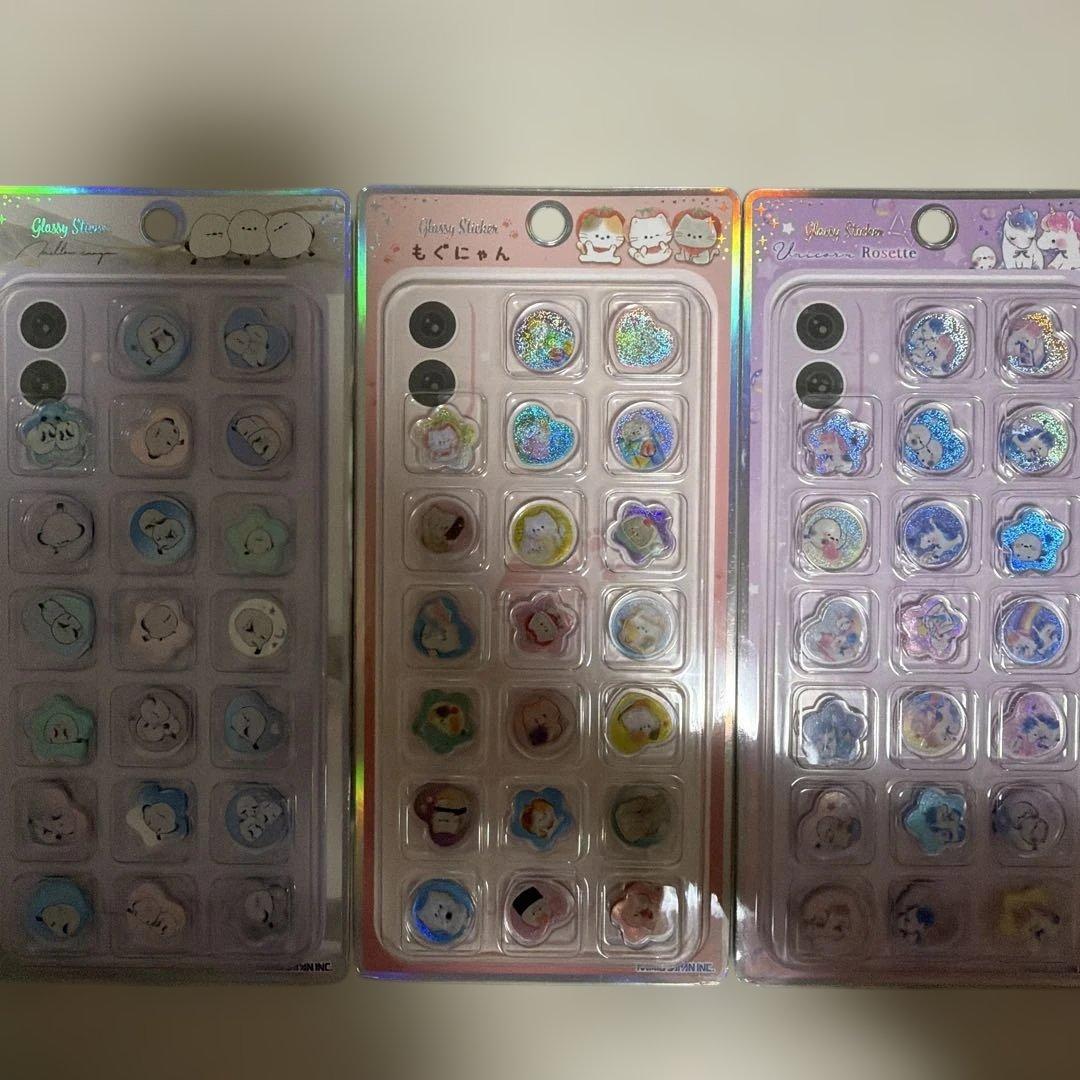 おはじきシールなど　6枚セット