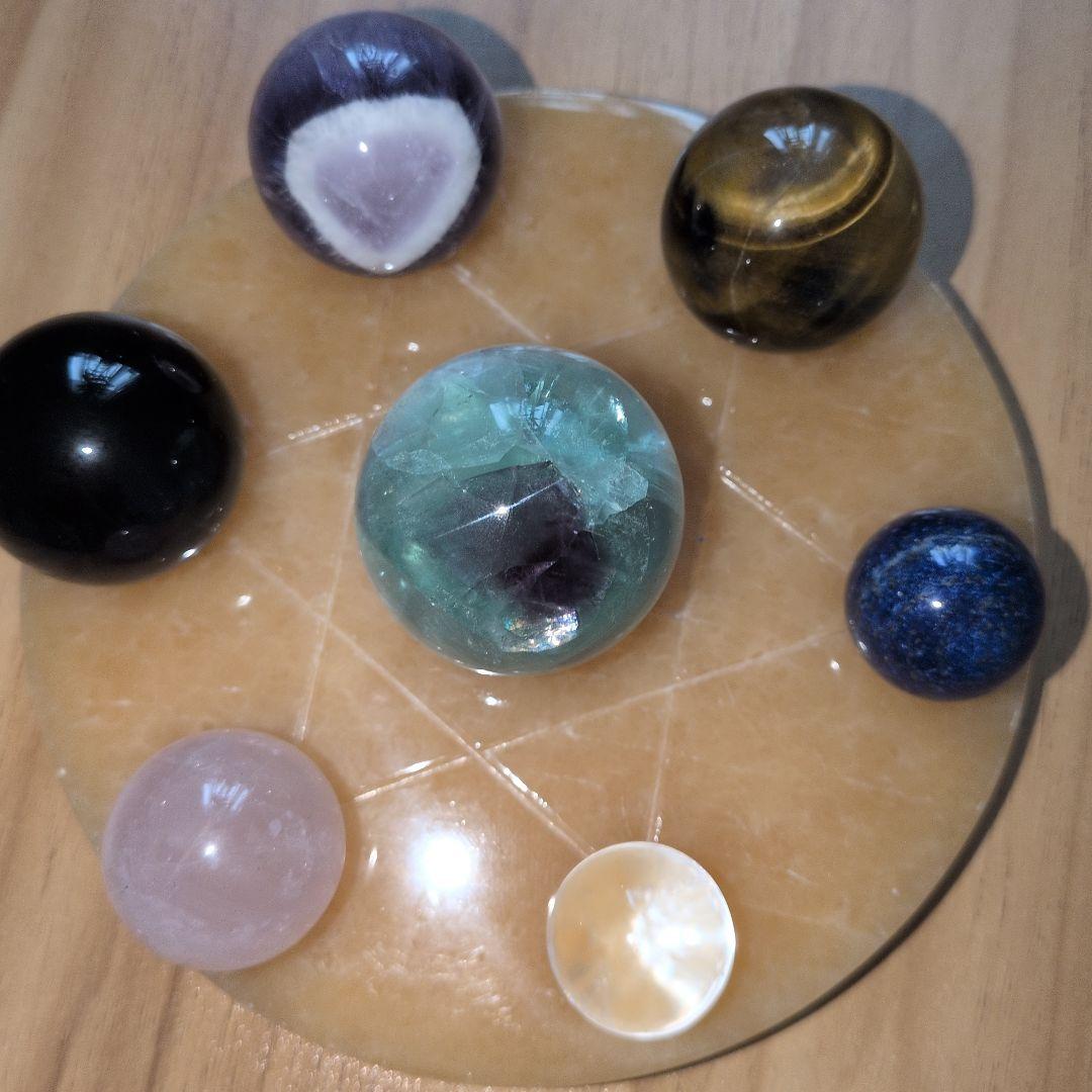 七星陣天然石ヒーリングセット