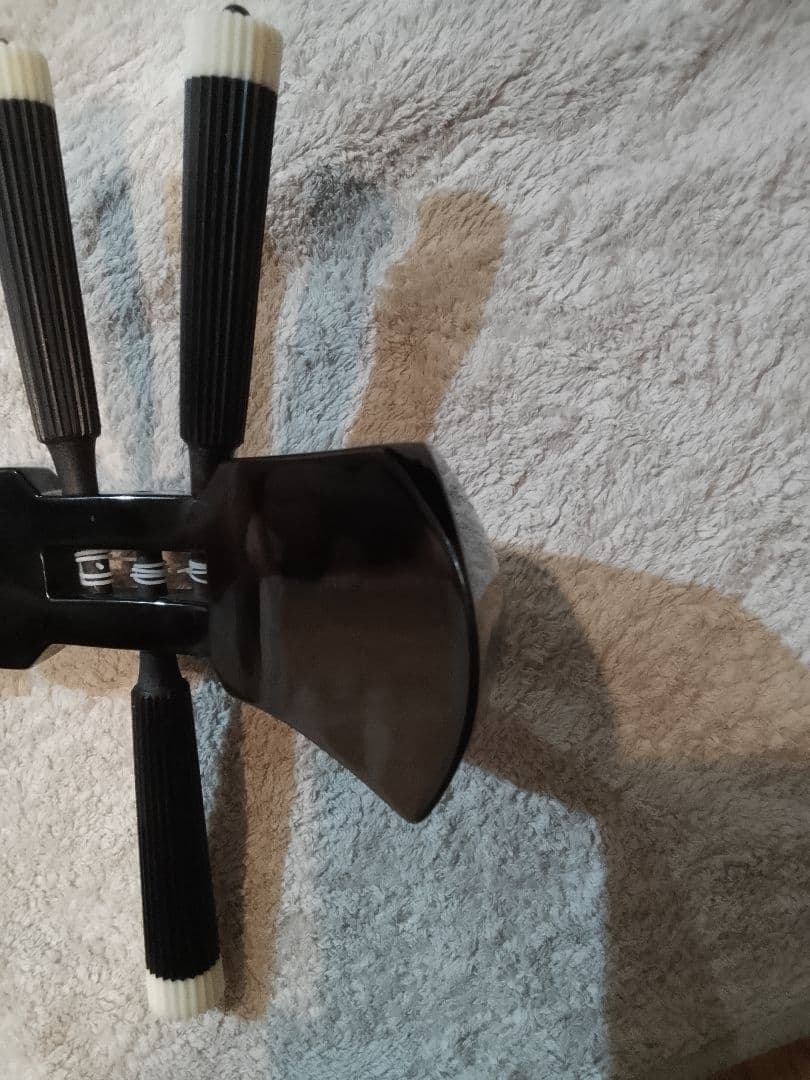 三線本体 　本革　黒檀棹