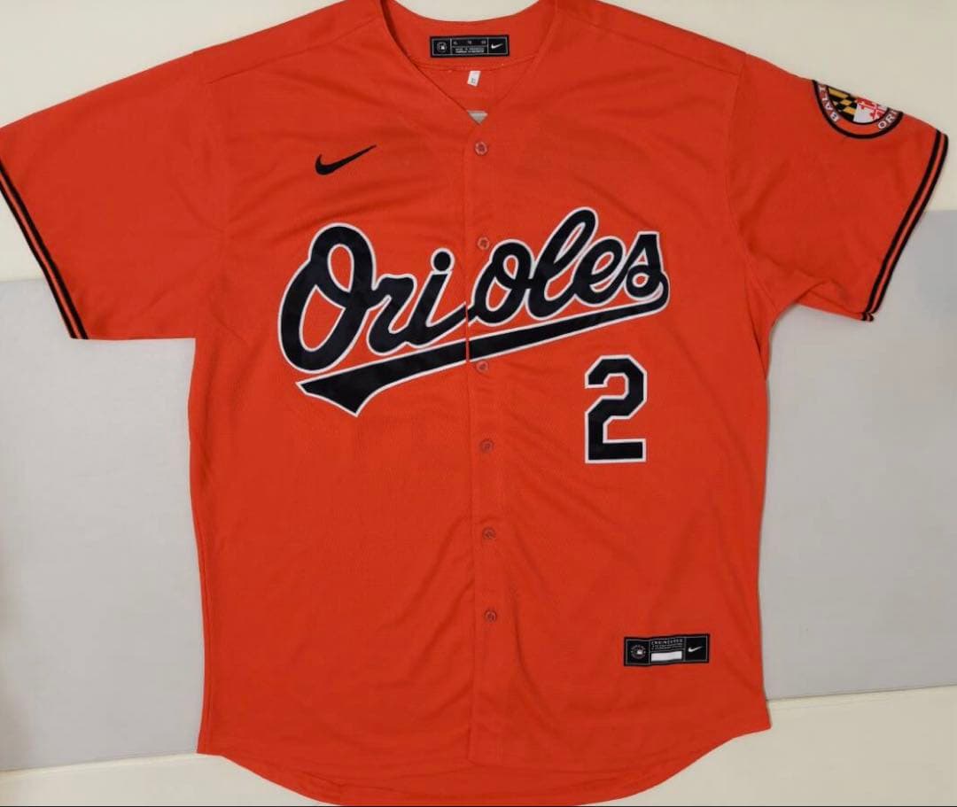 【2月SALE】MLB ガナー・ヘンダーソン直筆サイン入りユニホームオリオールズ