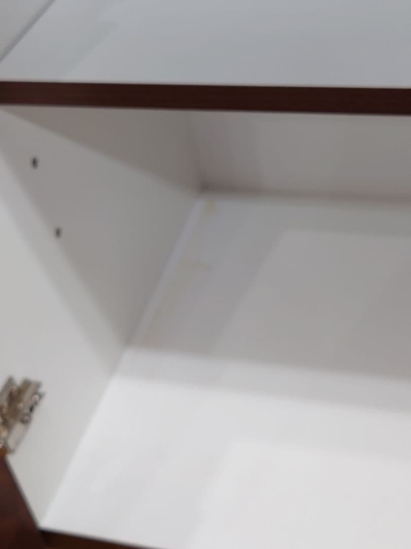 ☆今村家具工芸 キッチンボード 105 オープンレンジ ピュアWN