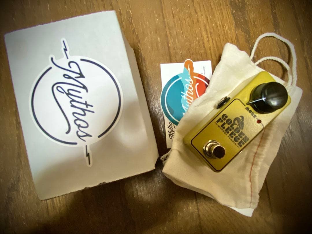 ギター MYTHOS PEDALS Golden Fleece Fuzz