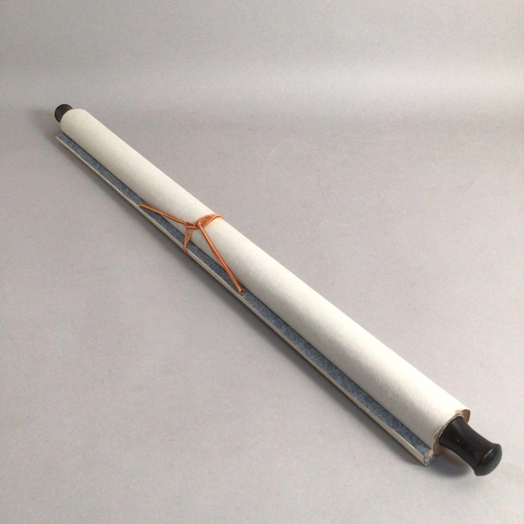 No4144掛軸　在印　山韻　水墨山水画賛　紙本　中国画　古画　古美術　送料無料