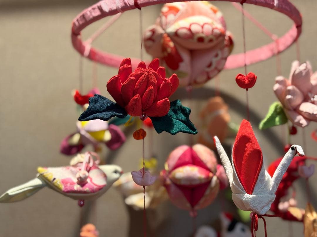 R・オーダー追加分作成中。豪華つるし雛No.177・ひな祭り・桃の節句