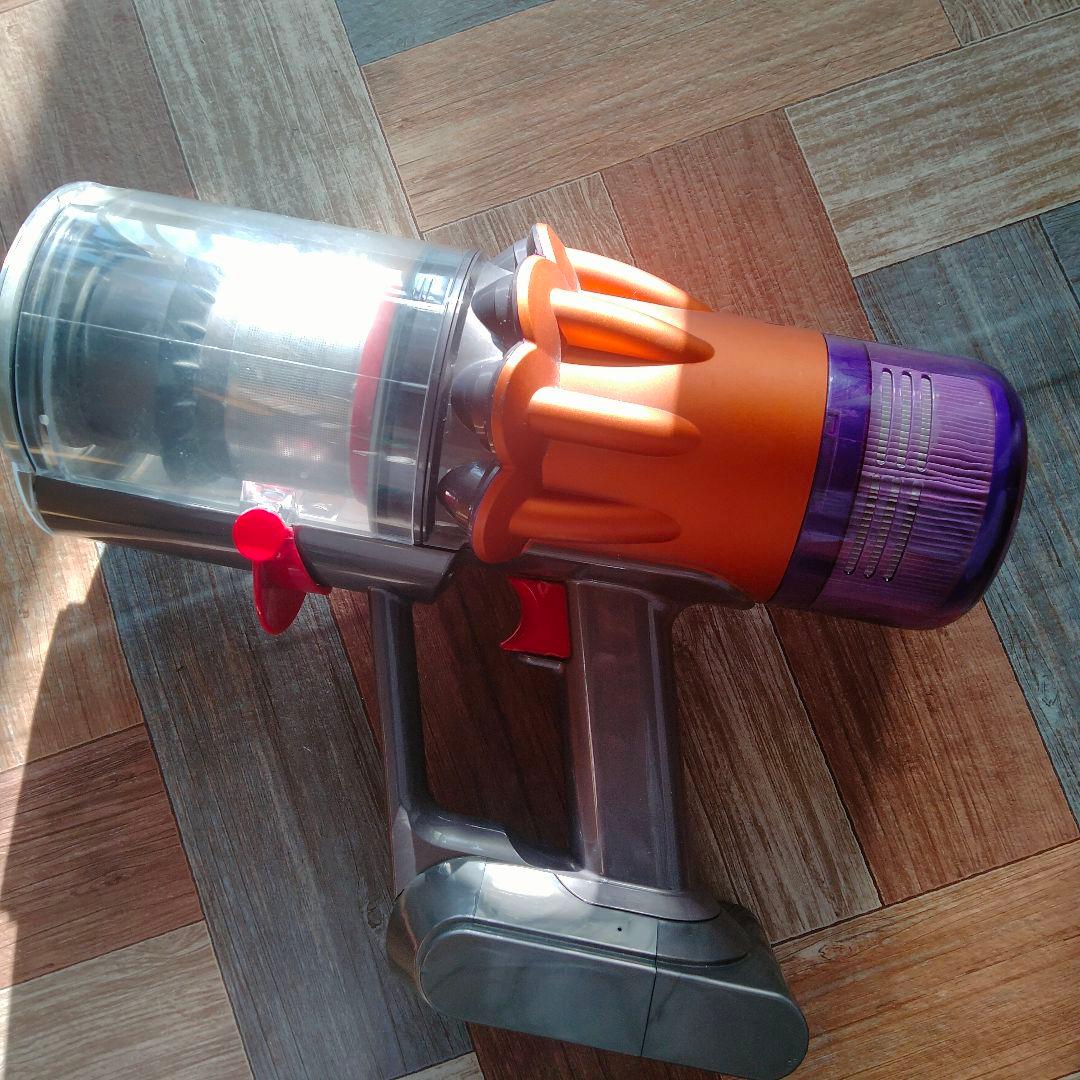 動作確認済Dyson純正サイクロン式ハンディ掃除機 オレンジ紫