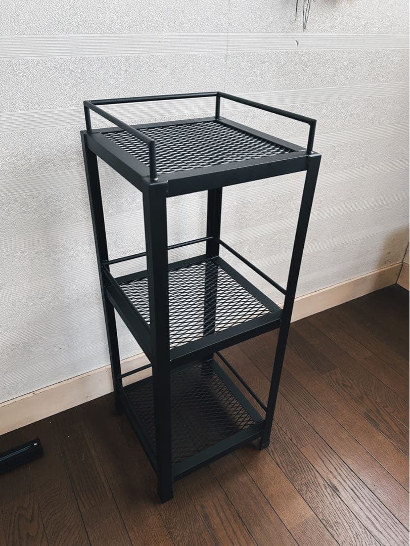 ☆送料込み☆アイアン植物棚　即購入OK ライトレール付　ボタニカル　アガベ　塊根